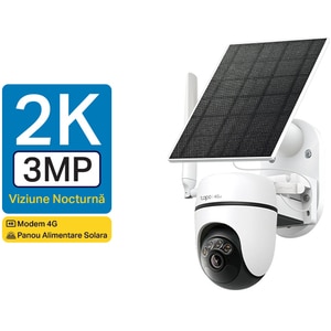 Camera IP Wireless TP-LINK Tapo C615G, 2K 1296p, IR, NightVision, alb Camera IP Wireless TP-LINK Tapo C615G, 2K 1296p, IR, NightVision, alb
