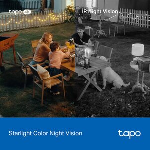 Kit camera IP Wireless exterior TP-LINK Tapo C660, 8MP, 2160 p, IP66, IR, Night Vision, alb Kit camera IP Wireless exterior TP-LINK Tapo C660, 8MP, 2160 p, IP66, IR, Night Vision, alb