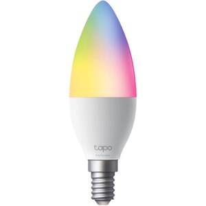 Bec LED Smart TP-LINK Tapo L430C, E14, 470lm, Wi-Fi, lumina variabila, compatibil Alexa, Google Assistant Bec LED Smart TP-LINK Tapo L430C, E14, 470lm, Wi-Fi, lumina variabila, compatibil Alexa, Google Assistant