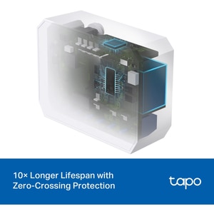 Modul de comutare inteligent TP-LINK Tapo S110E, Wi-Fi, alb Modul de comutare inteligent TP-LINK Tapo S110E, Wi-Fi, alb