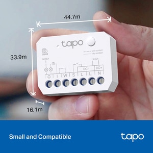 Modul de comutare inteligent TP-LINK Tapo S110E, Wi-Fi, alb Modul de comutare inteligent TP-LINK Tapo S110E, Wi-Fi, alb