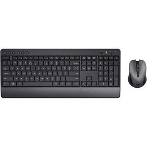 Kit tastatura si mouse Wireless TRUST Trezo Comfort 24529, USB, Layout US INT, negru Kit tastatura si mouse Wireless TRUST Trezo Comfort 24529, USB, Layout US INT, negru