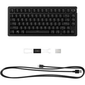 Tastatura Gaming mecanica HyperX Alloy Rise 75, Linear Switch, USB, Layout US INT, negru Tastatura Gaming mecanica HyperX Alloy Rise 75, Linear Switch, USB, Layout US INT, negru