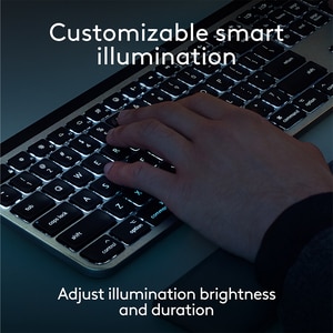 Tastatura Wireless pentru Mac LOGITECH MX KEYS S, USB, Bluetooth, Layout US, alb Tastatura Wireless pentru Mac LOGITECH MX KEYS S, USB, Bluetooth, Layout US, alb