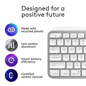 Tastatura Wireless pentru Mac LOGITECH MX KEYS S, USB, Bluetooth, Layout US, alb Tastatura Wireless pentru Mac LOGITECH MX KEYS S, USB, Bluetooth, Layout US, alb