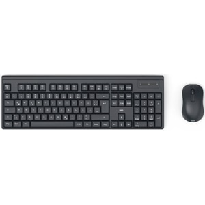 Kit tastatura si mouse Wireless HAMA WKM-100, USB, Layout RO, negru Kit tastatura si mouse Wireless HAMA WKM-100, USB, Layout RO, negru