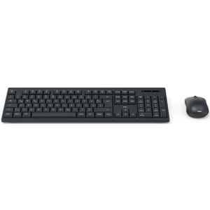 Kit tastatura si mouse Wireless HAMA WKM-100, USB, Layout RO, negru Kit tastatura si mouse Wireless HAMA WKM-100, USB, Layout RO, negru
