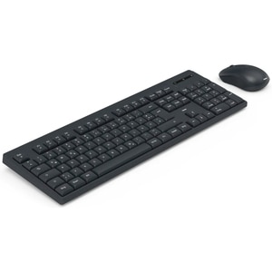 Kit tastatura si mouse Wireless HAMA WKM-100, USB, Layout RO, negru Kit tastatura si mouse Wireless HAMA WKM-100, USB, Layout RO, negru