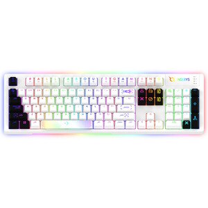 Tastatura Gaming mecanica AQIRYS Aludra, USB, Layout US, alb Tastatura Gaming mecanica AQIRYS Aludra, USB, Layout US, alb