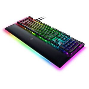 Tastatura Gaming mecanica RAZER BlackWidow V4 Pro, Green Clicky Switch, US, negru Tastatura Gaming mecanica RAZER BlackWidow V4 Pro, Green Clicky Switch, US, negru