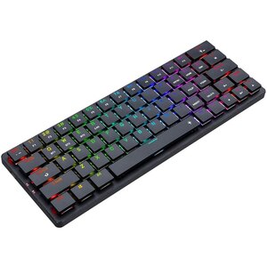 Tastatura gaming mecanica REDRAGON Elise Pro K624P-KBS, Bluetooth, USB, Layout US, negru Tastatura gaming mecanica REDRAGON Elise Pro K624P-KBS, Bluetooth, USB, Layout US, negru