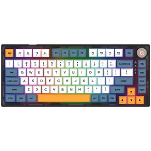 Tastatura Gaming Wireless mecanica AQIRYS Libertas, Bluetooth, Layout US, negru Tastatura Gaming Wireless mecanica AQIRYS Libertas, Bluetooth, Layout US, negru
