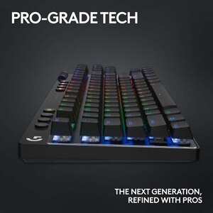 Tastatura Gaming Wireless mecanica LOGITECH G PRO X TKL TACTILE LIGHTSPEED Wireless, Layout US INT, Black Tastatura Gaming Wireless mecanica LOGITECH G PRO X TKL TACTILE LIGHTSPEED Wireless, Layout US INT, Black