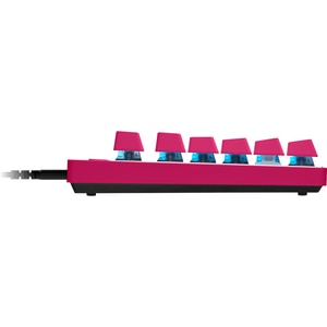 Tastatura Gaming mecanica cu fir LOGITECH PRO X TKL RAPID, Switch Analog, USB, Layout US, magenta Tastatura Gaming mecanica cu fir LOGITECH PRO X TKL RAPID, Switch Analog, USB, Layout US, magenta