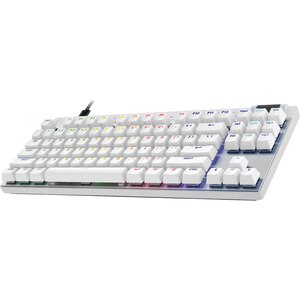 Tastatura Gaming mecanica cu fir LOGITECH PRO X TKL RAPID, Switch Analog, USB, Layout US, alb Tastatura Gaming mecanica cu fir LOGITECH PRO X TKL RAPID, Switch Analog, USB, Layout US, alb