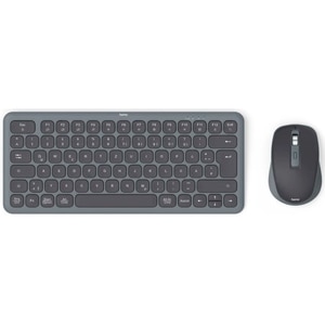 Kit tastatura si mouse Wireless HAMA WKM-500, USB, Bluetooth, Layout US, negru Kit tastatura si mouse Wireless HAMA WKM-500, USB, Bluetooth, Layout US, negru