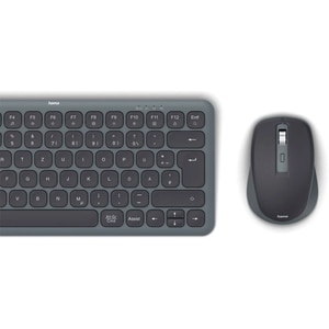 Kit tastatura si mouse Wireless HAMA WKM-500, USB, Bluetooth, Layout US, negru Kit tastatura si mouse Wireless HAMA WKM-500, USB, Bluetooth, Layout US, negru