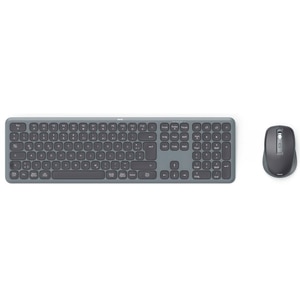 Kit tastatura si mouse Wireless HAMA WKM-550, USB, Bluetooth, Layout US, negru Kit tastatura si mouse Wireless HAMA WKM-550, USB, Bluetooth, Layout US, negru