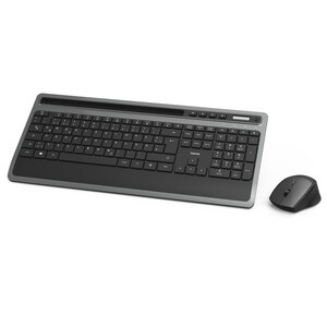 Kit tastatura si mouse Wireless HAMA KMW-600, USB, Layout US INT, negru Kit tastatura si mouse Wireless HAMA KMW-600, USB, Layout US INT, negru