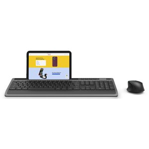 Kit tastatura si mouse Wireless HAMA KMW-600, USB, Layout US INT, negru Kit tastatura si mouse Wireless HAMA KMW-600, USB, Layout US INT, negru