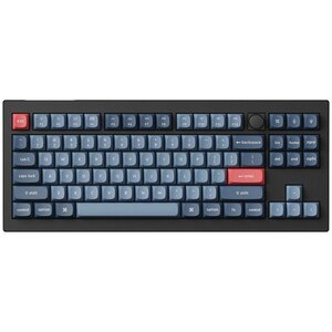 Tastatura Gaming Wireless mecanica KEYCHRON V3 MAX QMK/VIA TKL, Gateron Jupiter Red Switches, Bluetooth, USB, Layout US, negru Tastatura Gaming Wireless mecanica KEYCHRON V3 MAX QMK/VIA TKL, Gateron Jupiter Red Switches, Bluetooth, USB, Layout US, negru