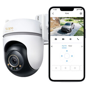 Camera IP Wireless TC43, 5MP, IR, Night Vision, alb Camera IP Wireless TC43, 5MP, IR, Night Vision, alb