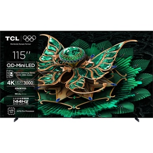 Televizor Mini LED Smart TCL 115C7K, Ultra HD 4K, 291cm Televizor Mini LED Smart TCL 115C7K, Ultra HD 4K, 291cm