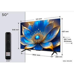 Televizor QLED Smart TCL 50P79K, Ultra HD 4K, HDR, 126cm Televizor QLED Smart TCL 50P79K, Ultra HD 4K, HDR, 126cm