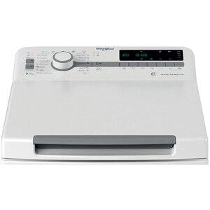 Masina de spalat rufe verticala WHIRLPOOL TDLR 7251BS EU/N, 6th Sense, 7 kg, 1200rpm, Clasa B, alb Masina de spalat rufe verticala WHIRLPOOL TDLR 7251BS EU/N, 6th Sense, 7 kg, 1200rpm, Clasa B, alb