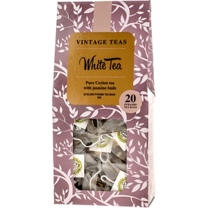 Ceai infuzie VINTAGE TEAS White Tea, 50g, 20 buc Ceai infuzie VINTAGE TEAS White Tea, 50g, 20 buc
