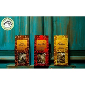 Ceai infuzie VINTAGE TEAS Ginger Cut with Lemongrass, 40g, 20 buc Ceai infuzie VINTAGE TEAS Ginger Cut with Lemongrass, 40g, 20 buc