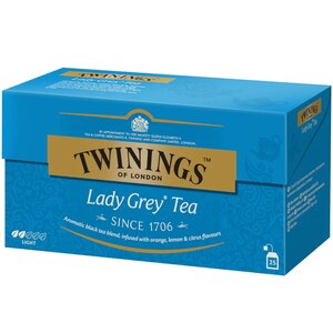 Ceai negru TWININGS Lady Grey, 25 buc, 50g Ceai negru TWININGS Lady Grey, 25 buc, 50g