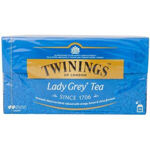 Ceai negru TWININGS Lady Grey, 25 buc, 50g Ceai negru TWININGS Lady Grey, 25 buc, 50g