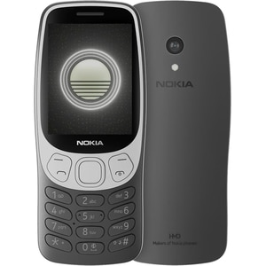 Telefon NOKIA 3210 2024, 64MB RAM, 4G, Dual SIM, Black Telefon NOKIA 3210 2024, 64MB RAM, 4G, Dual SIM, Black