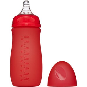 Biberon BEBEDOR 52302, flux lent, 3 luni+, 260ml, rosu Biberon BEBEDOR 52302, flux lent, 3 luni+, 260ml, rosu