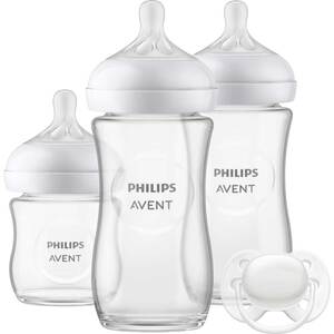 Set PHILIPS AVENT Natural Response SCD878/11: biberon 120ml + 2 biberoane 240ml + suzeta, flux lent, 0 luni+, multicolor Set PHILIPS AVENT Natural Response SCD878/11: biberon 120ml + 2 biberoane 240ml + suzeta, flux lent, 0 luni+, multicolor