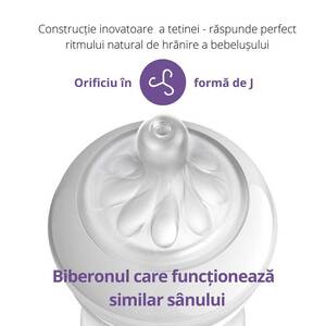 Set PHILIPS AVENT Natural Response SCD878/11: biberon 120ml + 2 biberoane 240ml + suzeta, flux lent, 0 luni+, multicolor Set PHILIPS AVENT Natural Response SCD878/11: biberon 120ml + 2 biberoane 240ml + suzeta, flux lent, 0 luni+, multicolor