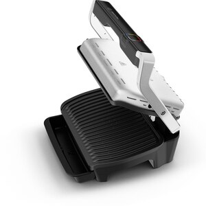 Gratar electric TEFAL OptiGrill Elite GC750D30, 2000W, 12 programe automate, argintiu-negru Gratar electric TEFAL OptiGrill Elite GC750D30, 2000W, 12 programe automate, argintiu-negru