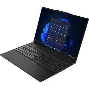 Laptop LENOVO ThinkPad E16 Gen 3, Intel Core Ultra 5 255U pana la 4.8GHz, 16" WUXGA, 32GB, SSD 1TB, Intel Graphics, Free Dos, negru Laptop LENOVO ThinkPad E16 Gen 3, Intel Core Ultra 5 255U pana la 4.8GHz, 16" WUXGA, 32GB, SSD 1TB, Intel Graphics, Free Dos, negru