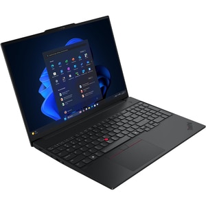Laptop LENOVO ThinkPad E16 Gen 3, Intel Core Ultra 5 225U pana la 4.8GHz, 16" WUXGA, 8GB, SSD 512GB, Intel Graphics, Free Dos, negru Laptop LENOVO ThinkPad E16 Gen 3, Intel Core Ultra 5 225U pana la 4.8GHz, 16" WUXGA, 8GB, SSD 512GB, Intel Graphics, Free Dos, negru