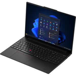 Laptop LENOVO ThinkPad E16 Gen 3, Intel Core Ultra 5 225U pana la 4.8GHz, 16" WUXGA, 8GB, SSD 512GB, Intel Graphics, Free Dos, negru Laptop LENOVO ThinkPad E16 Gen 3, Intel Core Ultra 5 225U pana la 4.8GHz, 16" WUXGA, 8GB, SSD 512GB, Intel Graphics, Free Dos, negru