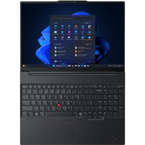 Laptop LENOVO ThinkPad E16 Gen 3, Intel Core Ultra 5 255U pana la 4.8GHz, 16" WUXGA, 32GB, SSD 1TB, Intel Graphics, Free Dos, negru Laptop LENOVO ThinkPad E16 Gen 3, Intel Core Ultra 5 255U pana la 4.8GHz, 16" WUXGA, 32GB, SSD 1TB, Intel Graphics, Free Dos, negru