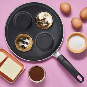 Tigaie clatite TEFAL D5292072, Pancake Time, 25cm, titanium, negru Tigaie clatite TEFAL D5292072, Pancake Time, 25cm, titanium, negru