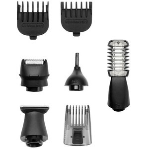Aparat de tuns multifunctional 9 in 1 REMINGTON Graphite Series G5 PG5000, acumulator, 90 min autonomie, negru-argintiu Aparat de tuns multifunctional 9 in 1 REMINGTON Graphite Series G5 PG5000, acumulator, 90 min autonomie, negru-argintiu