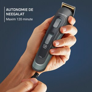 Aparat de tuns ROWENTA TN9444E0 Selectium 15in1, acumulator, 120 min autonomie, negru-verde Aparat de tuns ROWENTA TN9444E0 Selectium 15in1, acumulator, 120 min autonomie, negru-verde