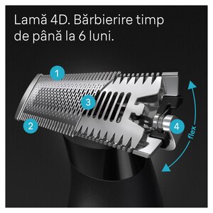 Aparat hibrid de barbierit si tuns barba BRAUN Series X XT5300, Wet&Dry, 45 min autonomie, 1 element de taiere, husa, negru Aparat hibrid de barbierit si tuns barba BRAUN Series X XT5300, Wet&Dry, 45 min autonomie, 1 element de taiere, husa, negru