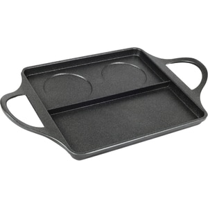 Placa grill BB burger RISOLI Explora, 40 cm x 24 cm, aluminiu reciclat, negru Placa grill BB burger RISOLI Explora, 40 cm x 24 cm, aluminiu reciclat, negru