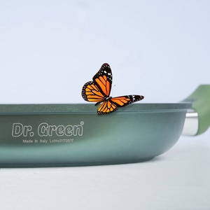 Tigaie RISOLI DR. Green, 24 cm, aluminiu reciclat, verde Tigaie RISOLI DR. Green, 24 cm, aluminiu reciclat, verde