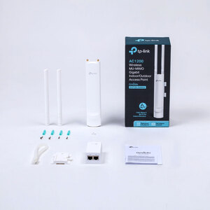 Wireless Range Extender TP-LINK EAP225-Outdoor V3 AC1200, Dual-Band 300 + 867 Mbps, alb Wireless Range Extender TP-LINK EAP225-Outdoor V3 AC1200, Dual-Band 300 + 867 Mbps, alb