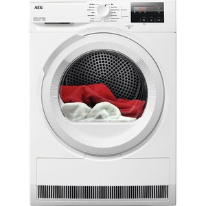 Uscator de rufe AEG Seria7000 TR748WE, Pompa de caldura, 8 kg, 14 programe, Clasa D, alb Uscator de rufe AEG Seria7000 TR748WE, Pompa de caldura, 8 kg, 14 programe, Clasa D, alb